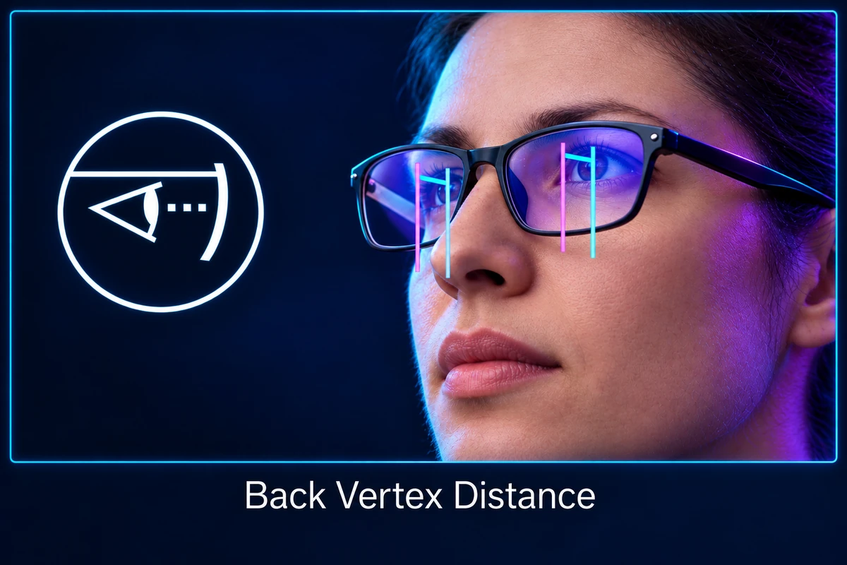 Back vertex distance